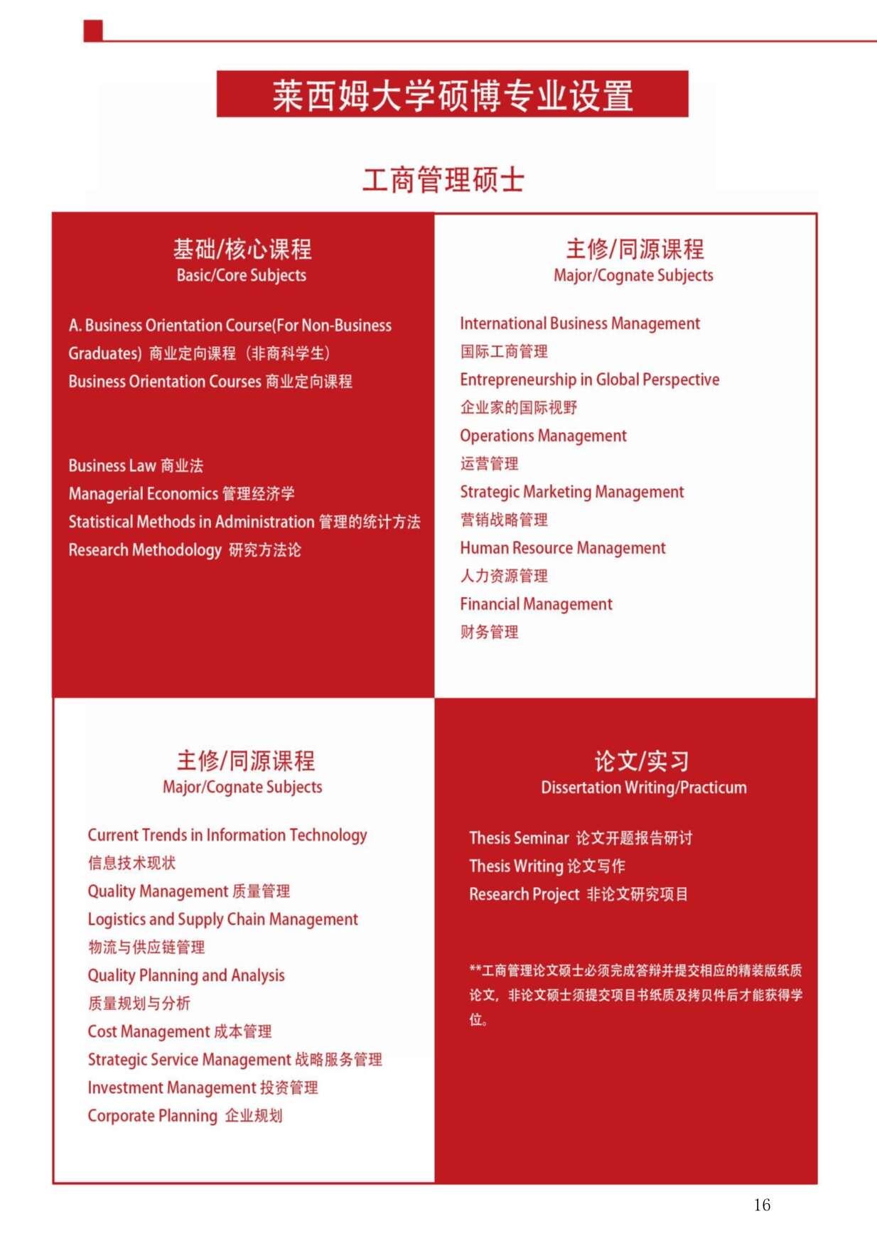 萊西姆大學(xué)招生簡(jiǎn)章