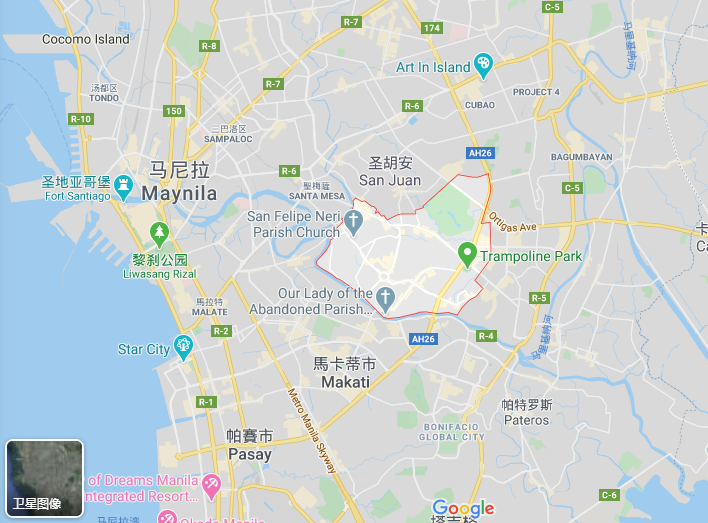 菲律賓國父大學地理位置