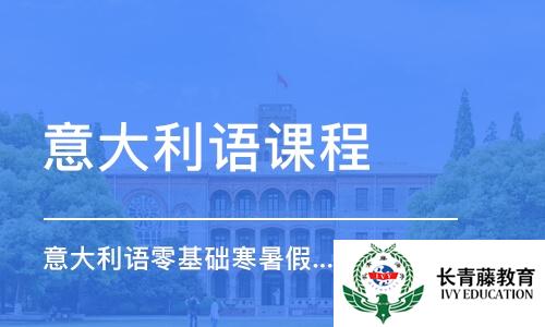 南寧哪里有學習意大利語培訓 意大利語發音課程